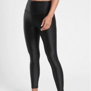 Athleta Elation Shine Tight, Black, Medium